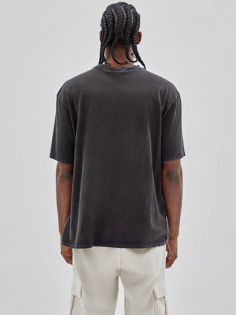 Guess GUESS Originals Eco Sunset Logo Tee - Black Guess GUESS Originals Eco Sunset Logo Tee - Black
