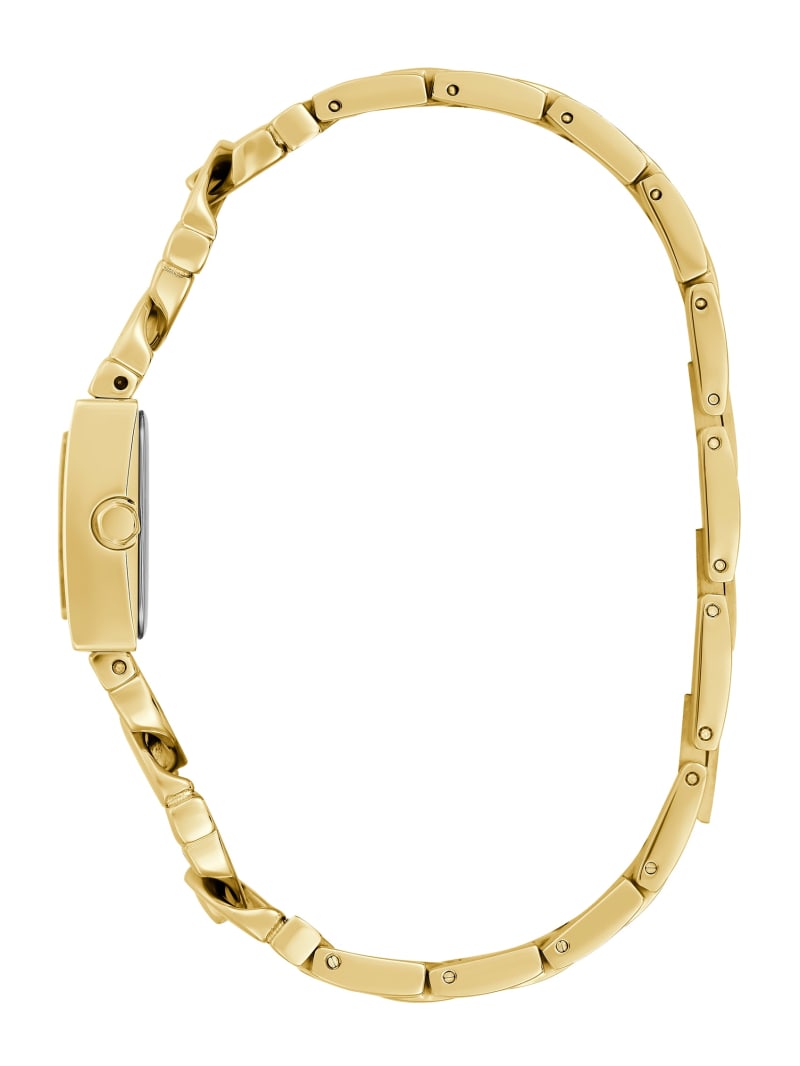 Guess Gold-Tone Chain-Link Analog Watch - Gold Guess Gold-Tone Chain-Link Analog Watch - Gold