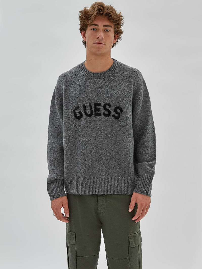 Guess GUESS Originals Jans Sweater - Marled Grey Heather Guess GUESS Originals Jans Sweater - Marled Grey Heather