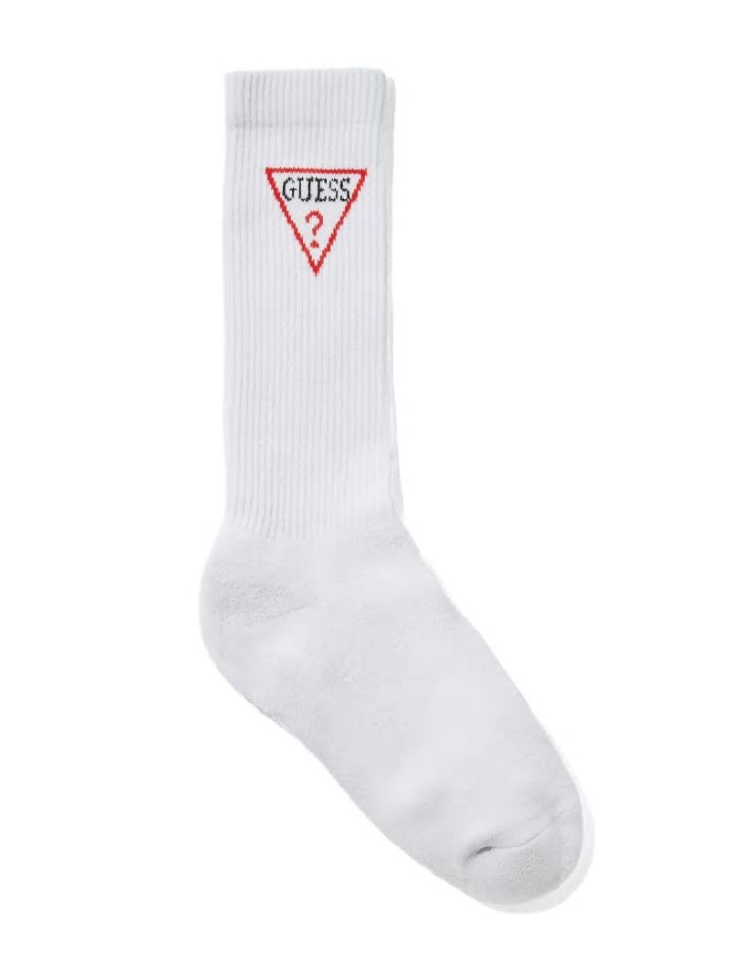 Guess GUESS Originals Paolo Logo Socks - Pure White Guess GUESS Originals Paolo Logo Socks - Pure White