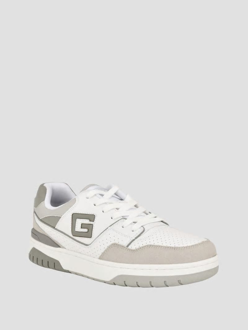 Guess Narsi Logo Sneakers - Light Grey Guess Narsi Logo Sneakers - Light Grey