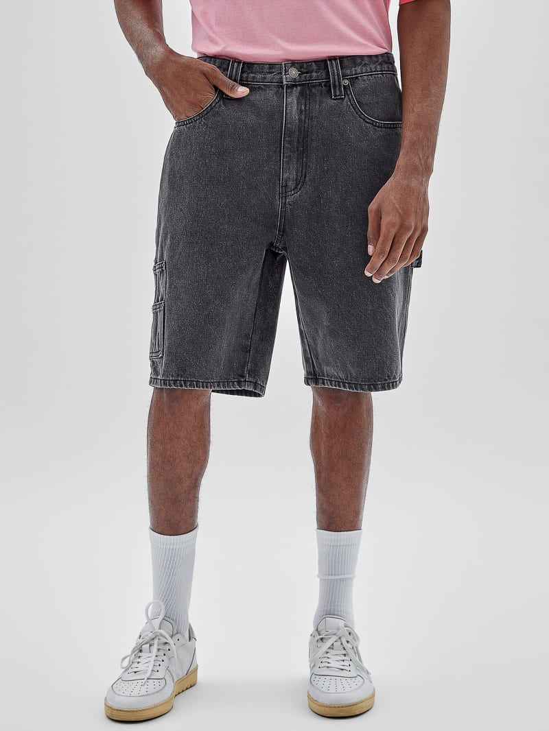 Guess GUESS Originals Kit Carpenter Shorts - Go Washed Grey Guess GUESS Originals Kit Carpenter Shorts - Go Washed Grey