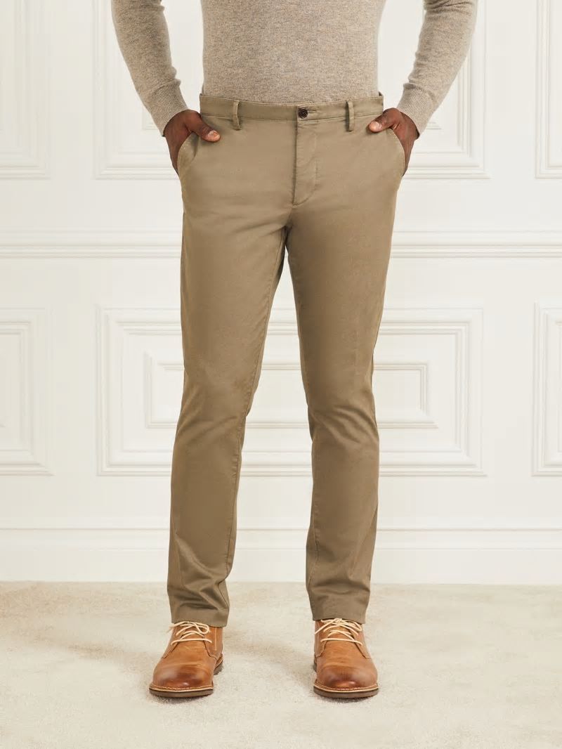 Guess Eco Hugh Easy Chino Pant - Green Canteen Guess Eco Hugh Easy Chino Pant - Green Canteen