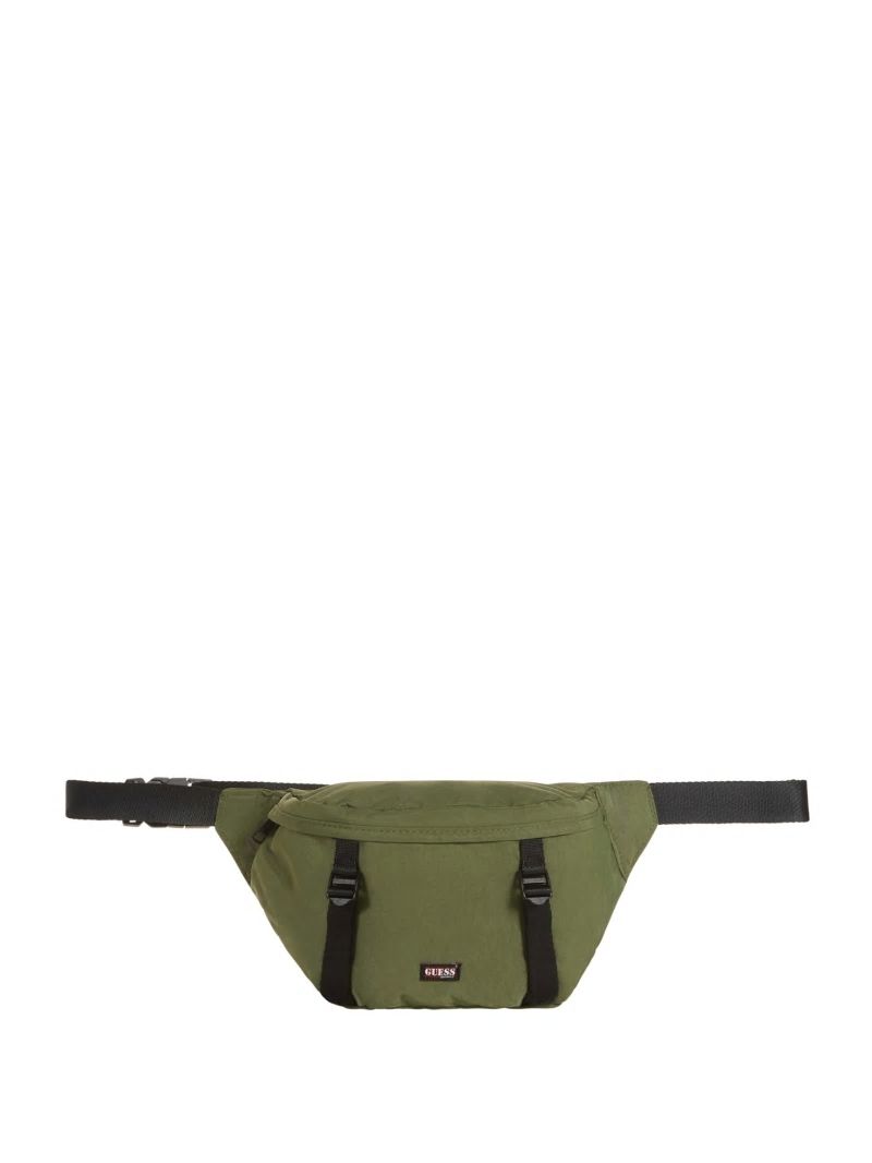 Guess GUESS Originals Nylon Fanny Pack - Amp Green Guess GUESS Originals Nylon Fanny Pack - Amp Green