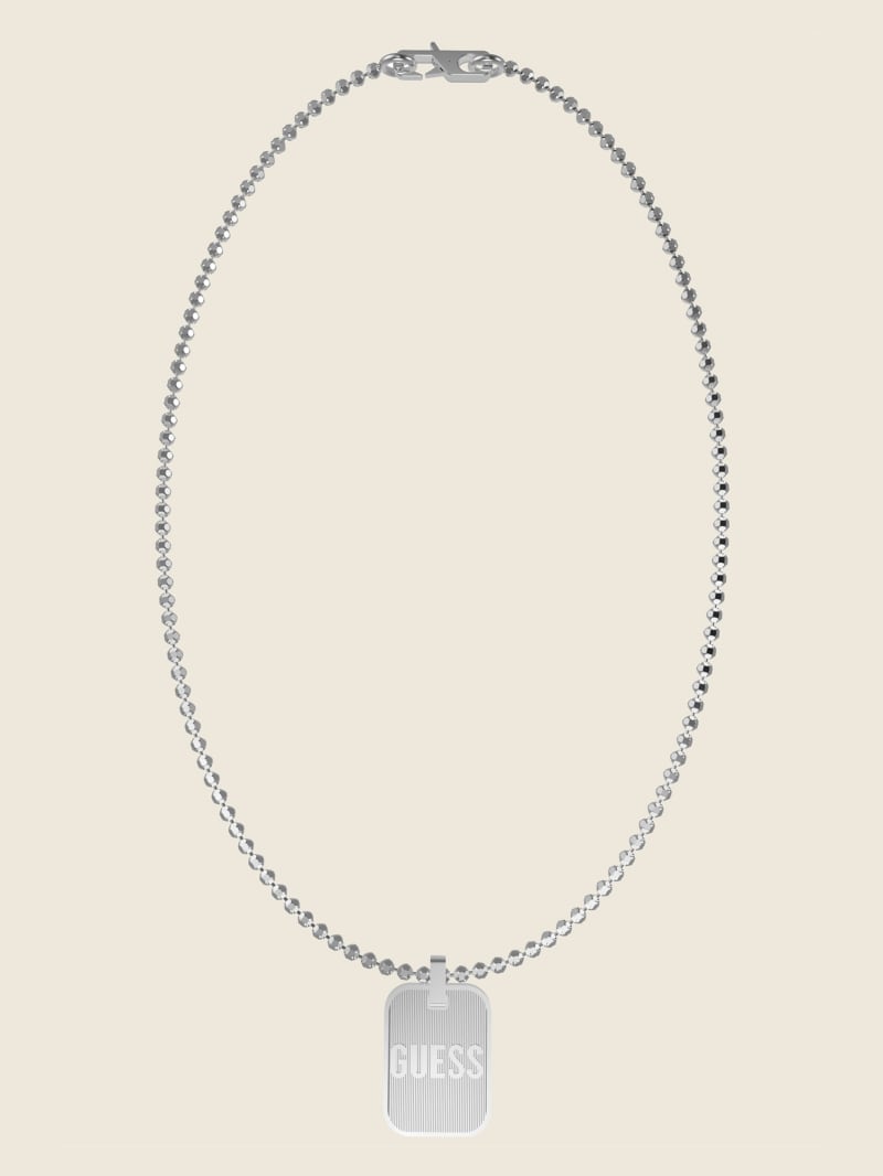 Guess Silver-Tone Ball Chain Necklace - Silver/Gold Guess Silver-Tone Ball Chain Necklace - Silver/Gold
