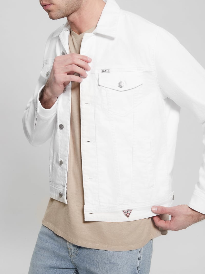 Guess Eco Dillon Jacket - Optic White Guess Eco Dillon Jacket - Optic White