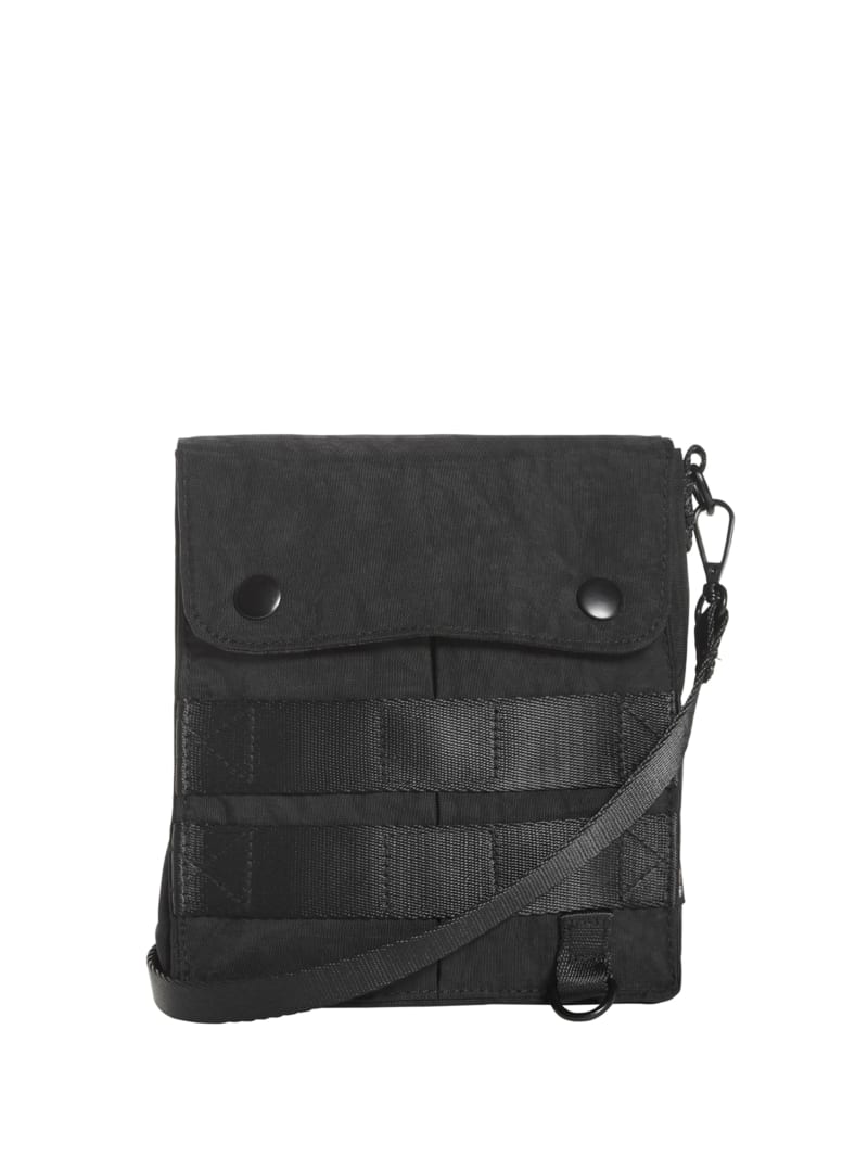 Guess GUESS Originals Nylon Utility Side Bag - Washed Out Black Multi Guess GUESS Originals Nylon Utility Side Bag - Washed Out Black Multi