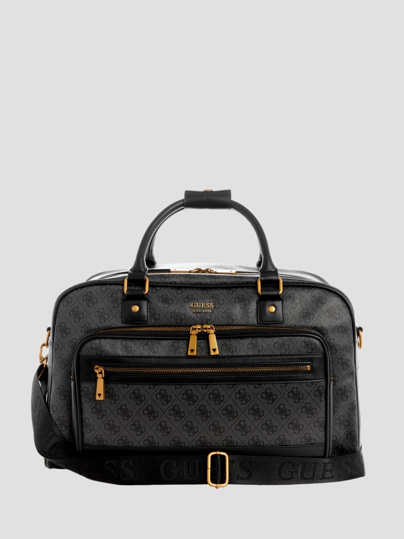 Guess Keith Duffel Bag - Coal Multi Guess Keith Duffel Bag - Coal Multi