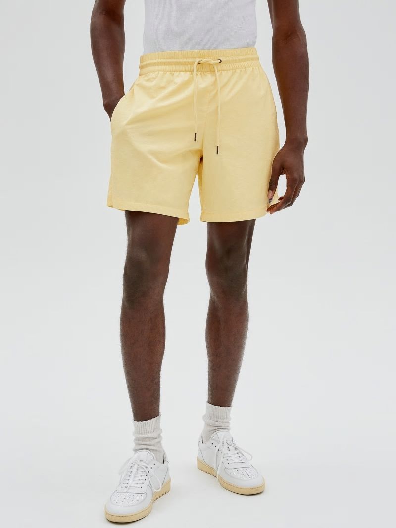Guess GUESS Originals Nylon Shorts - Butter Corn Guess GUESS Originals Nylon Shorts - Butter Corn