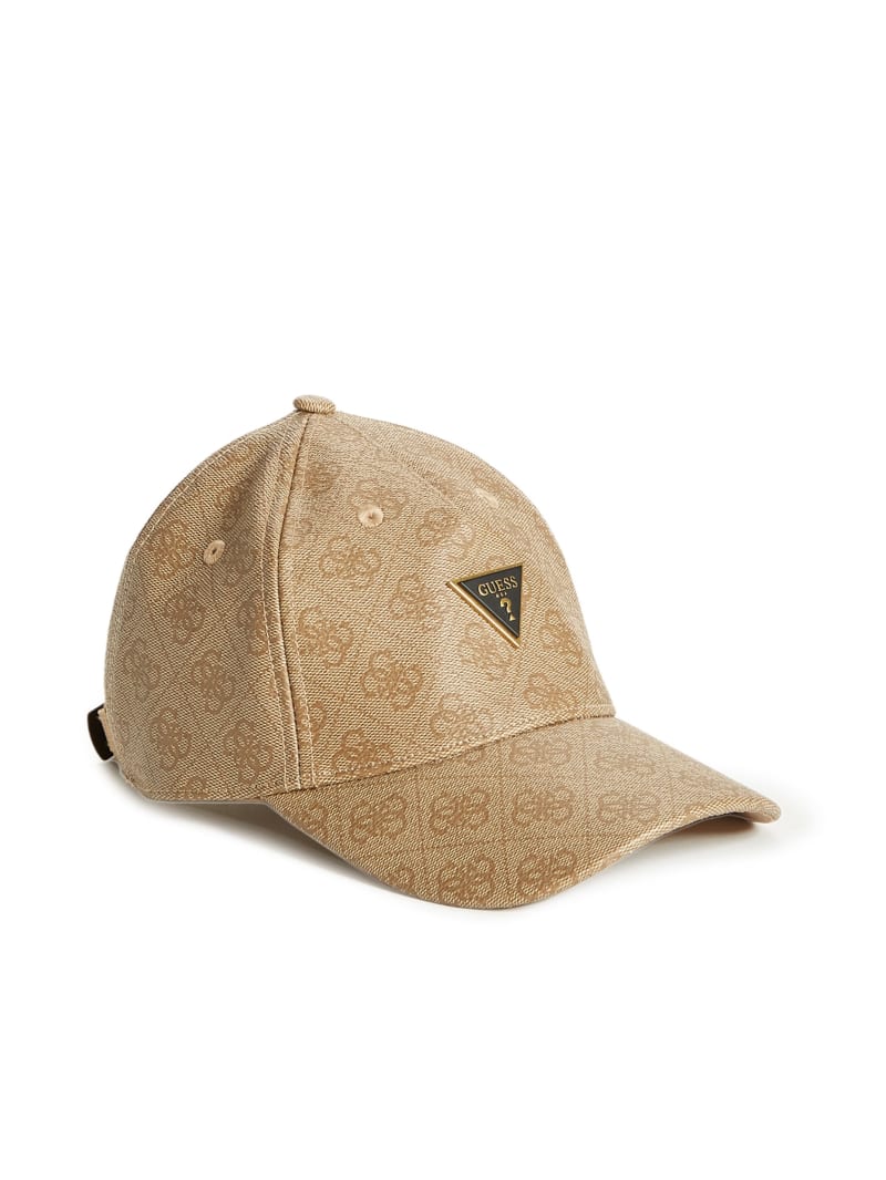 Guess Vezzola Baseball Hat - Beige Overflow Guess Vezzola Baseball Hat - Beige Overflow