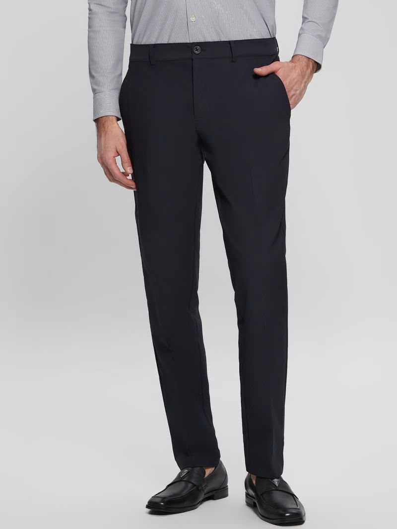 Guess Myron Tech-Stretch Dressy Pants - Bleu éLéGant Guess Myron Tech-Stretch Dressy Pants - Bleu éLéGant