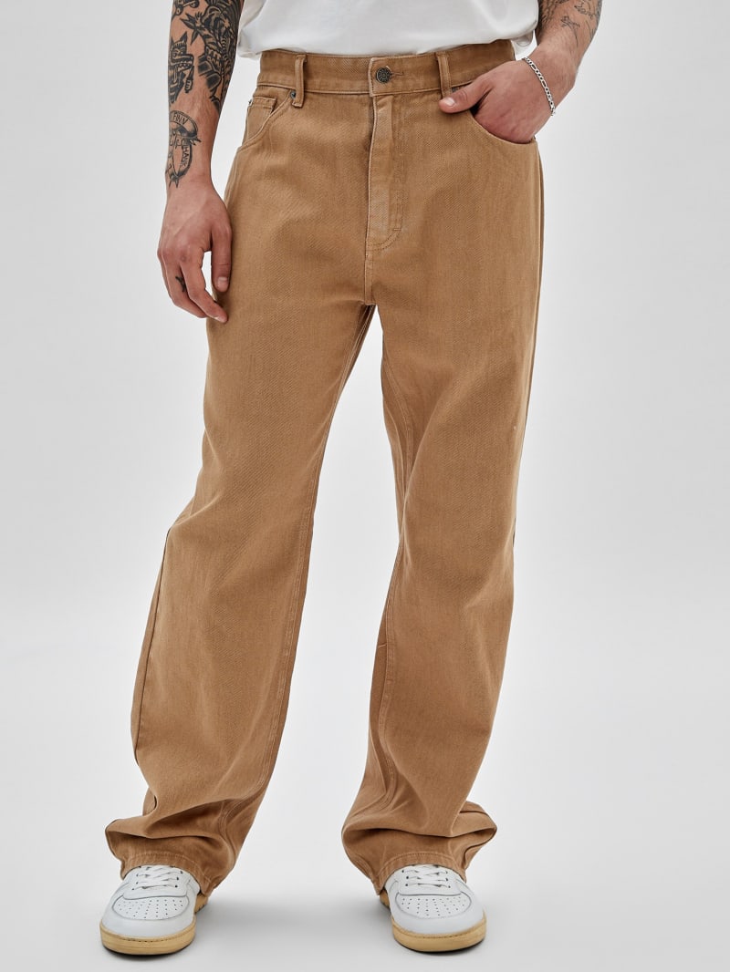 Guess GUESS Originals Kit Relaxed Jeans - Iced Latte Guess GUESS Originals Kit Relaxed Jeans - Iced Latte