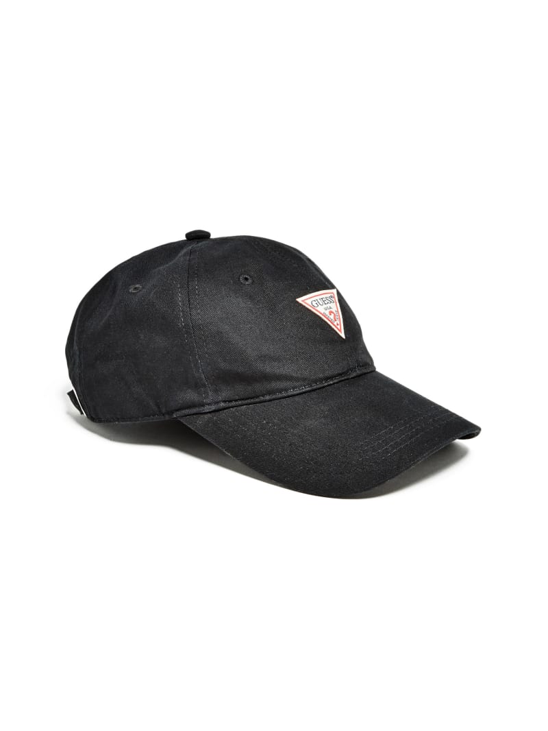 Guess Logo Baseball Hat - Black Guess Logo Baseball Hat - Black