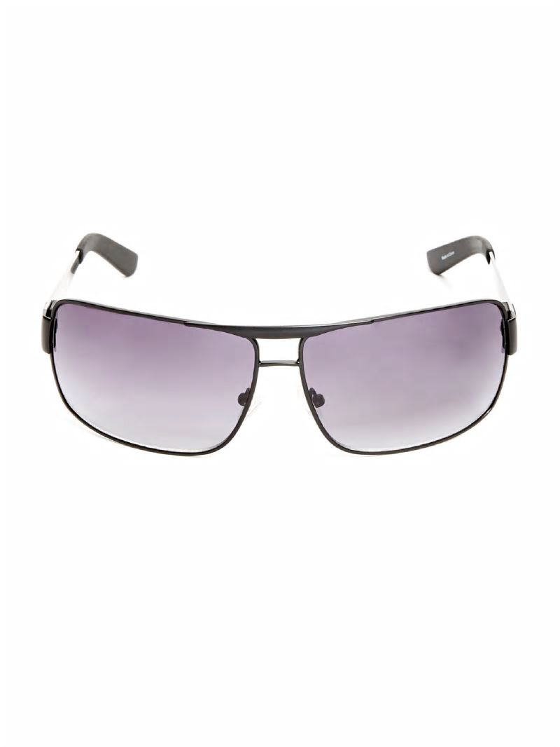 Guess Ron Navigator Sunglasses - Black Guess Ron Navigator Sunglasses - Black