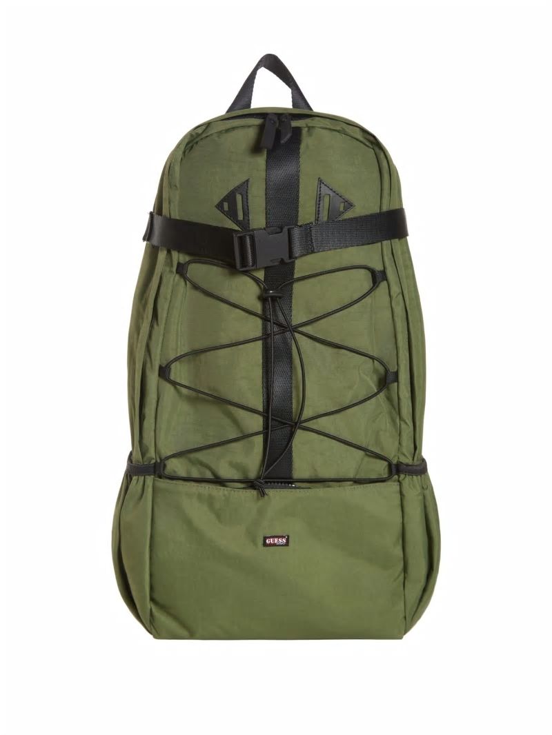 Guess GUESS Originals Nylon Sports Backpack - Amp Green Guess GUESS Originals Nylon Sports Backpack - Amp Green
