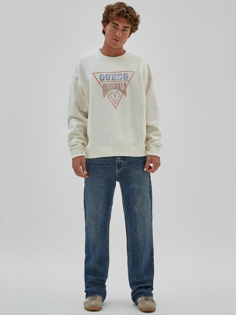 Guess GUESS Originals Vintage Dev Sweatshirt - Sandy Shore Guess GUESS Originals Vintage Dev Sweatshirt - Sandy Shore