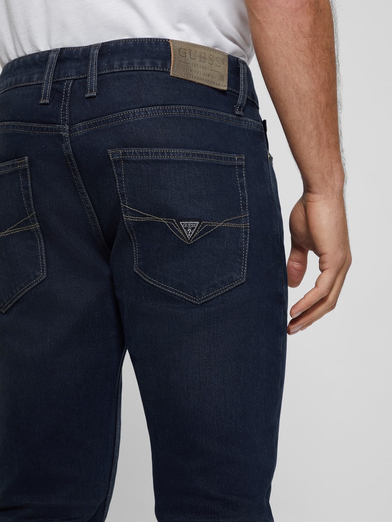 Guess Straight Denim Jeans - Indigo Brush Guess Straight Denim Jeans - Indigo Brush