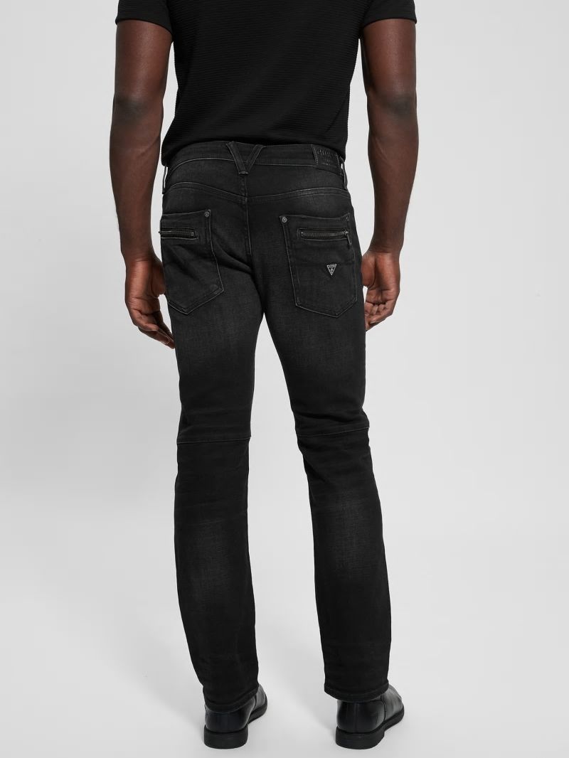 Guess Regular Straight Jeans - Glory Black Guess Regular Straight Jeans - Glory Black