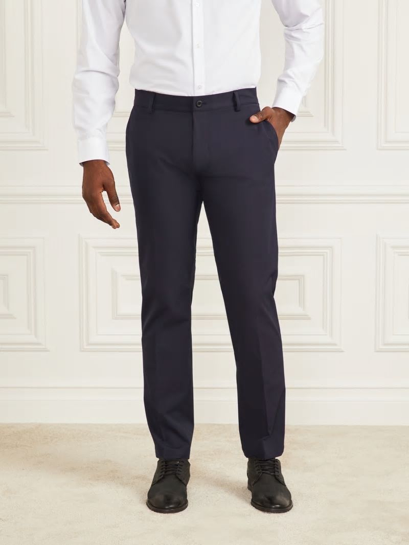 Guess Marcello Performing Chino Pants - Bleu éLéGant Guess Marcello Performing Chino Pants - Bleu éLéGant