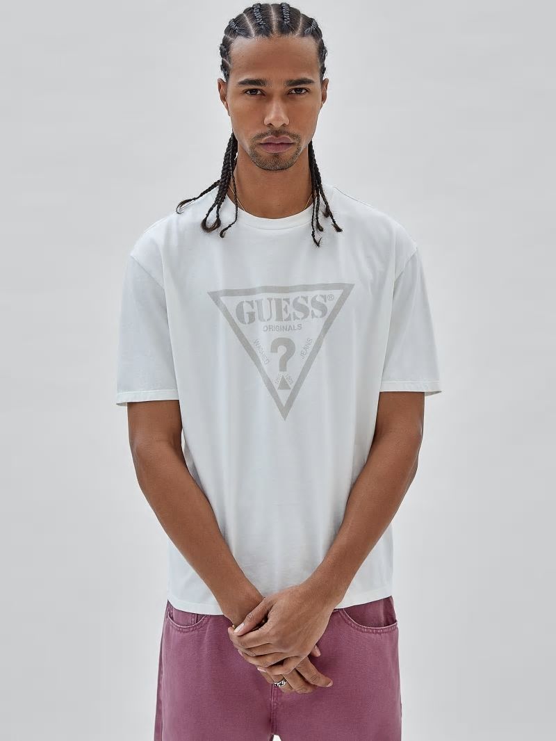 Guess GUESS Originals Triangle Tee - Sandy Shore Multi Guess GUESS Originals Triangle Tee - Sandy Shore Multi