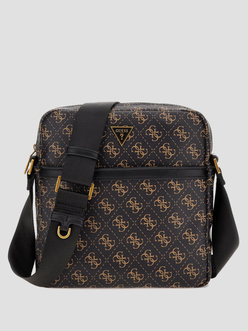 Guess Vezzola Smart Top Zip Square Crossbody - Brocade Blue Guess Vezzola Smart Top Zip Square Crossbody - Brocade Blue