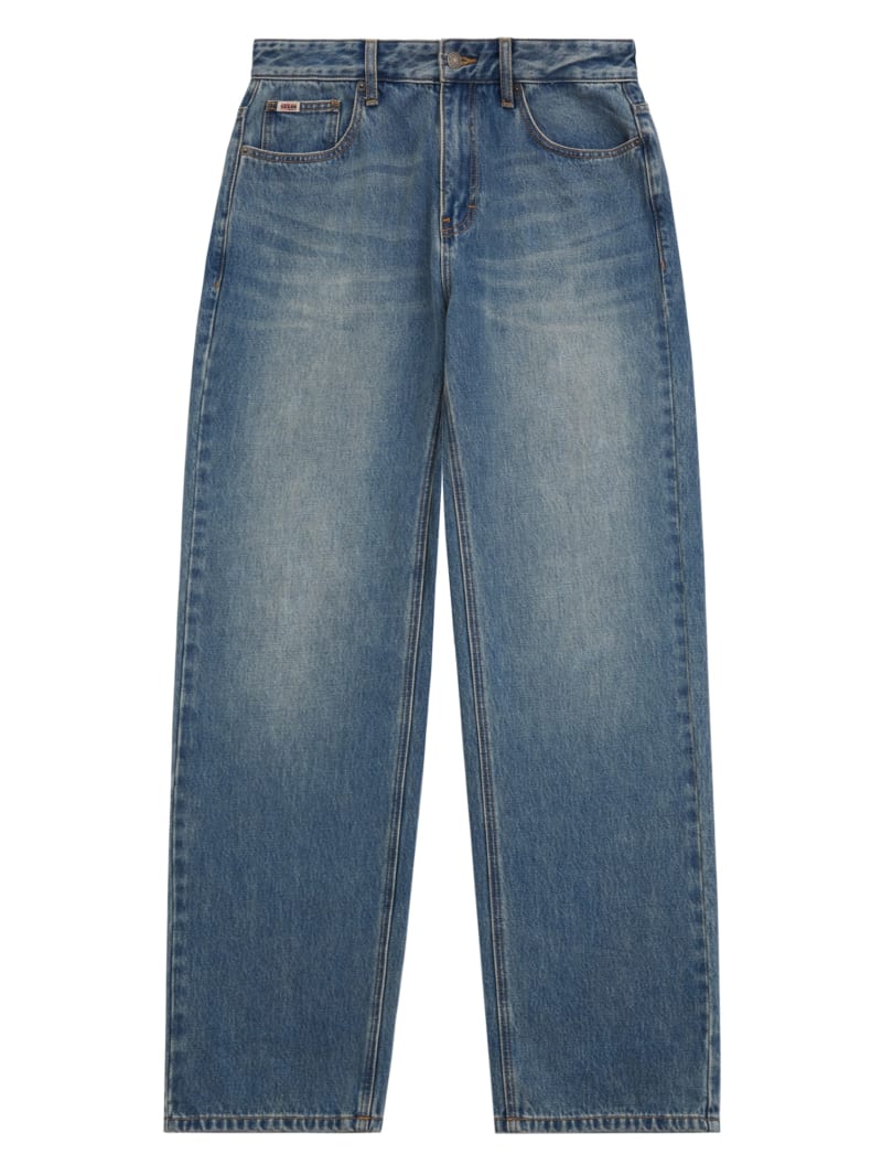 Guess GUESS Originals Kit Straight Jeans - Go Leo Lt Wash Guess GUESS Originals Kit Straight Jeans - Go Leo Lt Wash