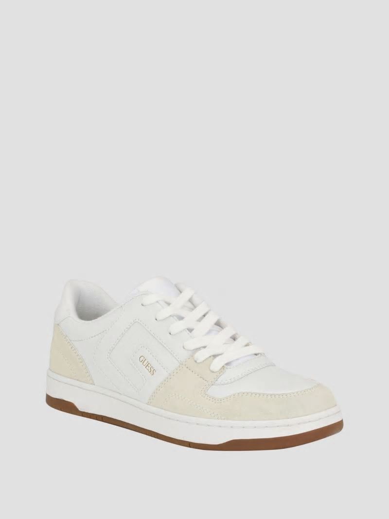 Guess Tinobal G Low-Top Sneakers - Light Grey Guess Tinobal G Low-Top Sneakers - Light Grey