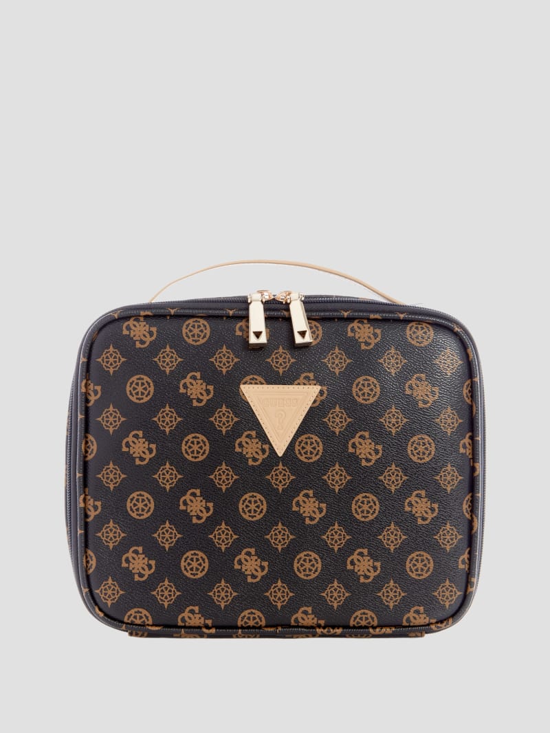 Guess Wilder Peony Cosmetic Case - Brown Guess Wilder Peony Cosmetic Case - Brown