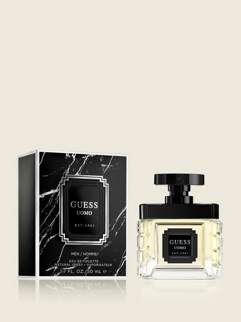 Guess GUESS UOMO eau de toilette 1.7 oz - Silver/Navy Guess GUESS UOMO eau de toilette 1.7 oz - Silver/Navy