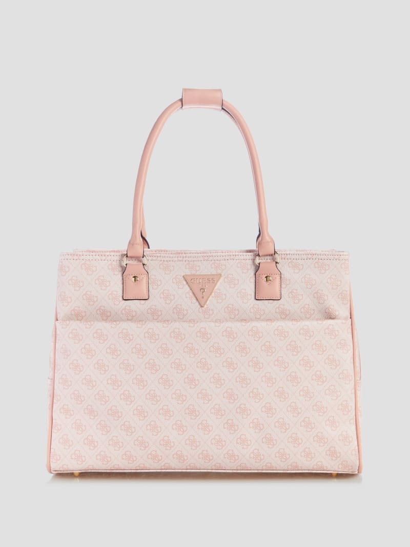 Guess Jesco Quattro G Shopper Tote - Rose Pink Guess Jesco Quattro G Shopper Tote - Rose Pink