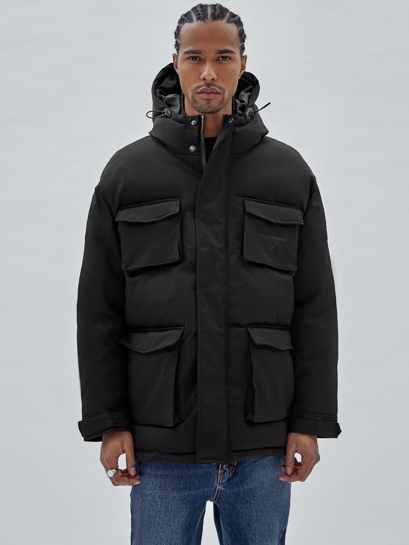 Guess GUESS Originals Parka Jacket - Black Guess GUESS Originals Parka Jacket - Black