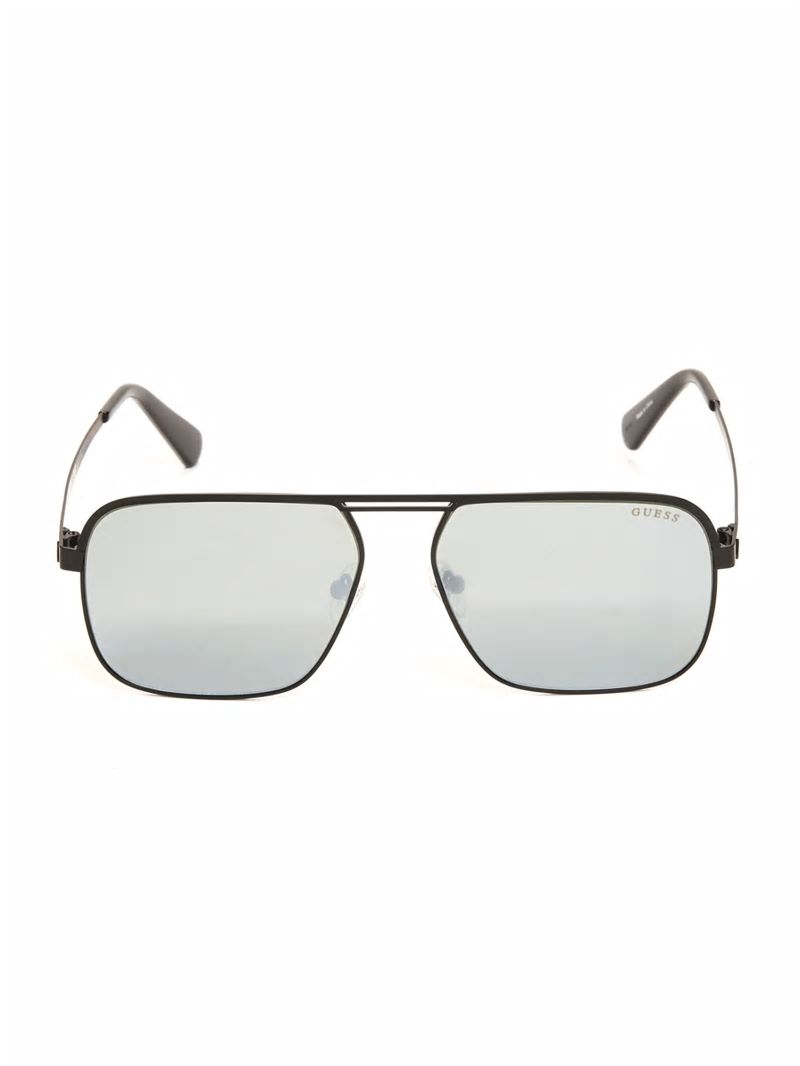 Guess Top Bar Aviator Sunglasses - Black Guess Top Bar Aviator Sunglasses - Black