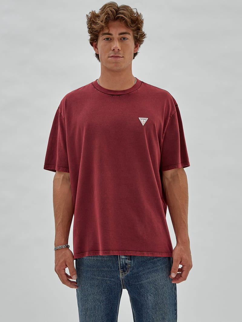Guess GUESS Originals Signature Tee - Grape Violet Multi Guess GUESS Originals Signature Tee - Grape Violet Multi