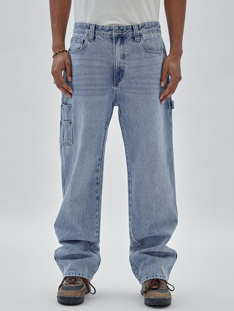Guess GUESS Originals Carpenter Jeans - Go Leo Lt Wash Guess GUESS Originals Carpenter Jeans - Go Leo Lt Wash