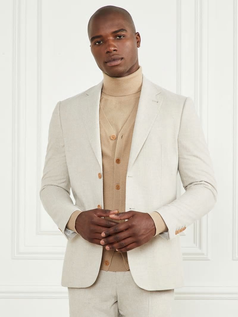 Guess Sean Notched Blazer - Herb Tan Yd Guess Sean Notched Blazer - Herb Tan Yd