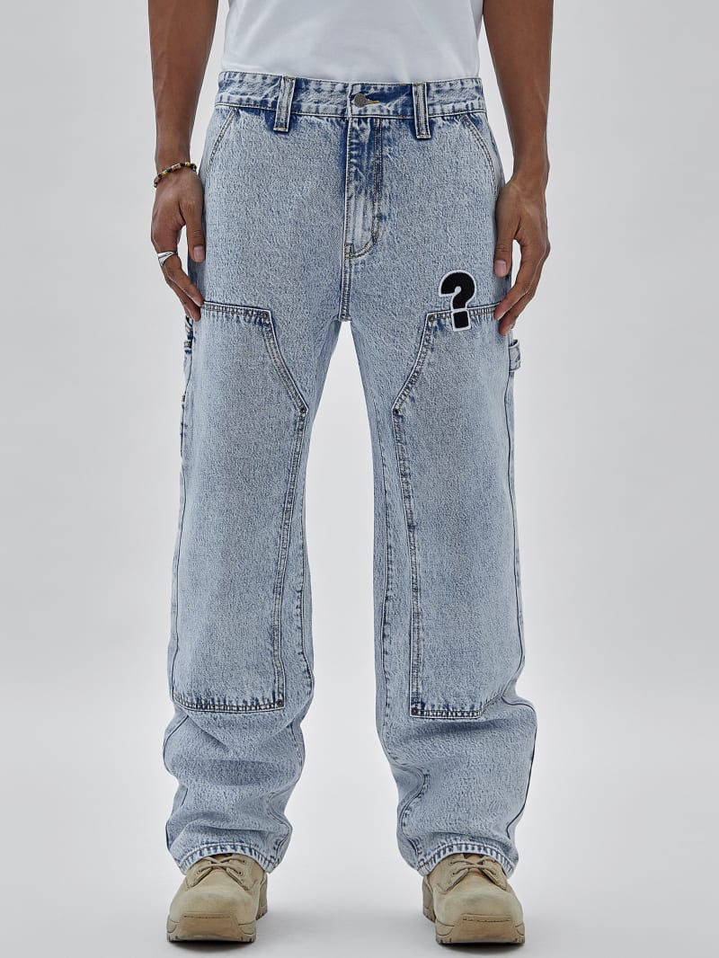 Guess GUESS Originals x Market Carpenter Pants - Go Market Acid Wash Guess GUESS Originals x Market Carpenter Pants - Go Market Acid Wash