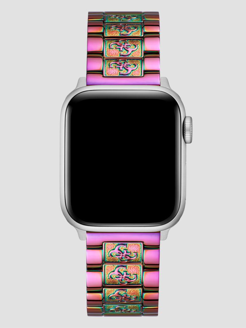 Guess Iridescent Quattro G 38-40 mm Band for Apple Watch® - Iridescent Guess Iridescent Quattro G 38-40 mm Band for Apple Watch® - Iridescent