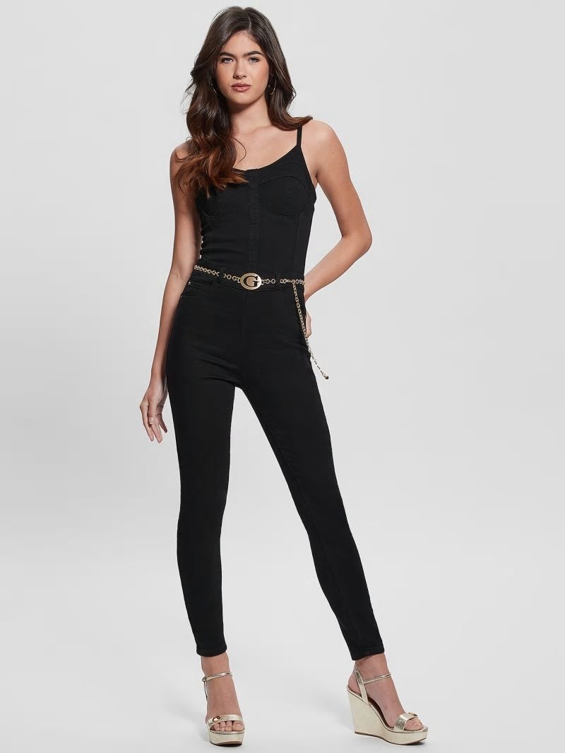 Guess G-Belt Denim Jumpsuit - Tint (Yel) Guess G-Belt Denim Jumpsuit - Tint (Yel)