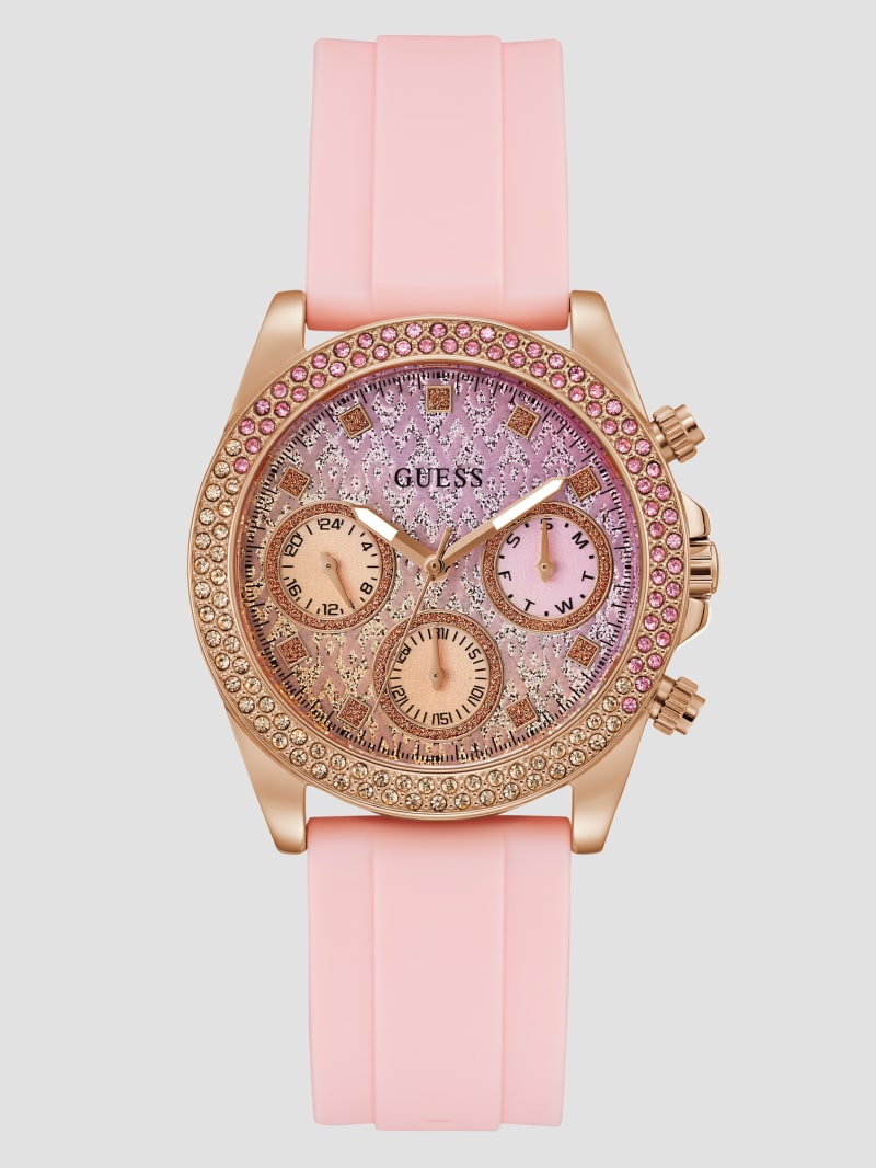 Guess Sparkling Pink Limited-Edition Watch - Pink Guess Sparkling Pink Limited-Edition Watch - Pink