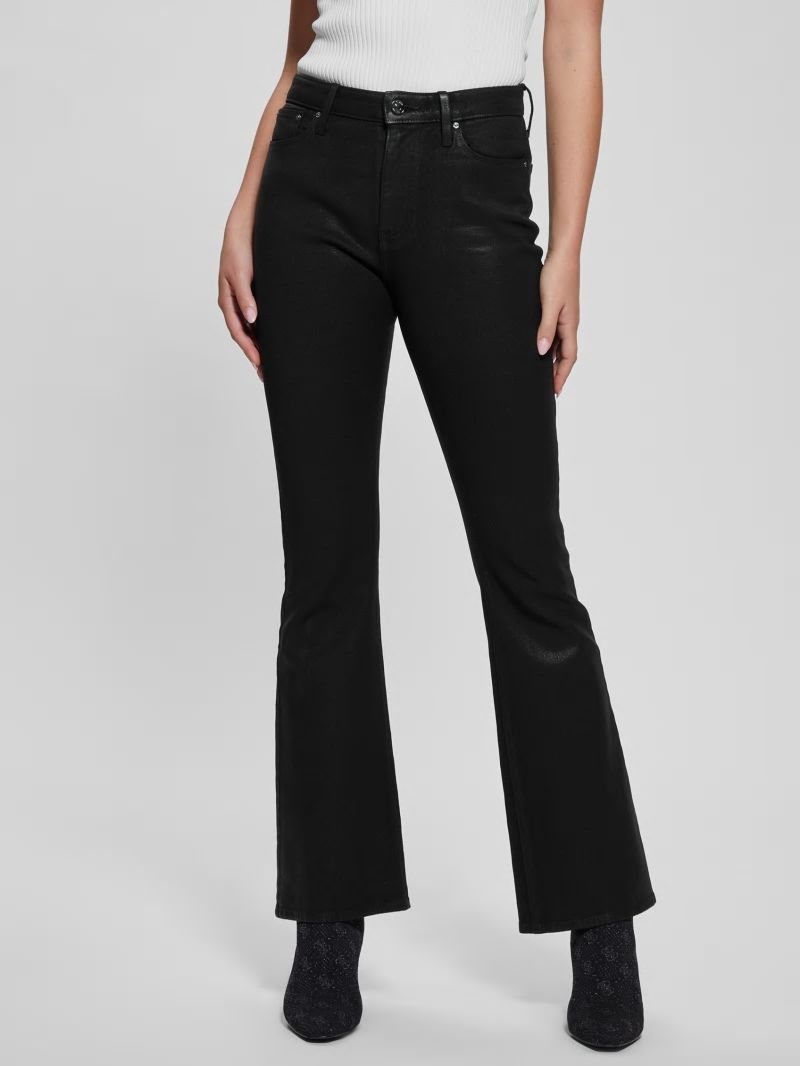 Guess Sexy Flare Jeans - Jet Black Multi Guess Sexy Flare Jeans - Jet Black Multi