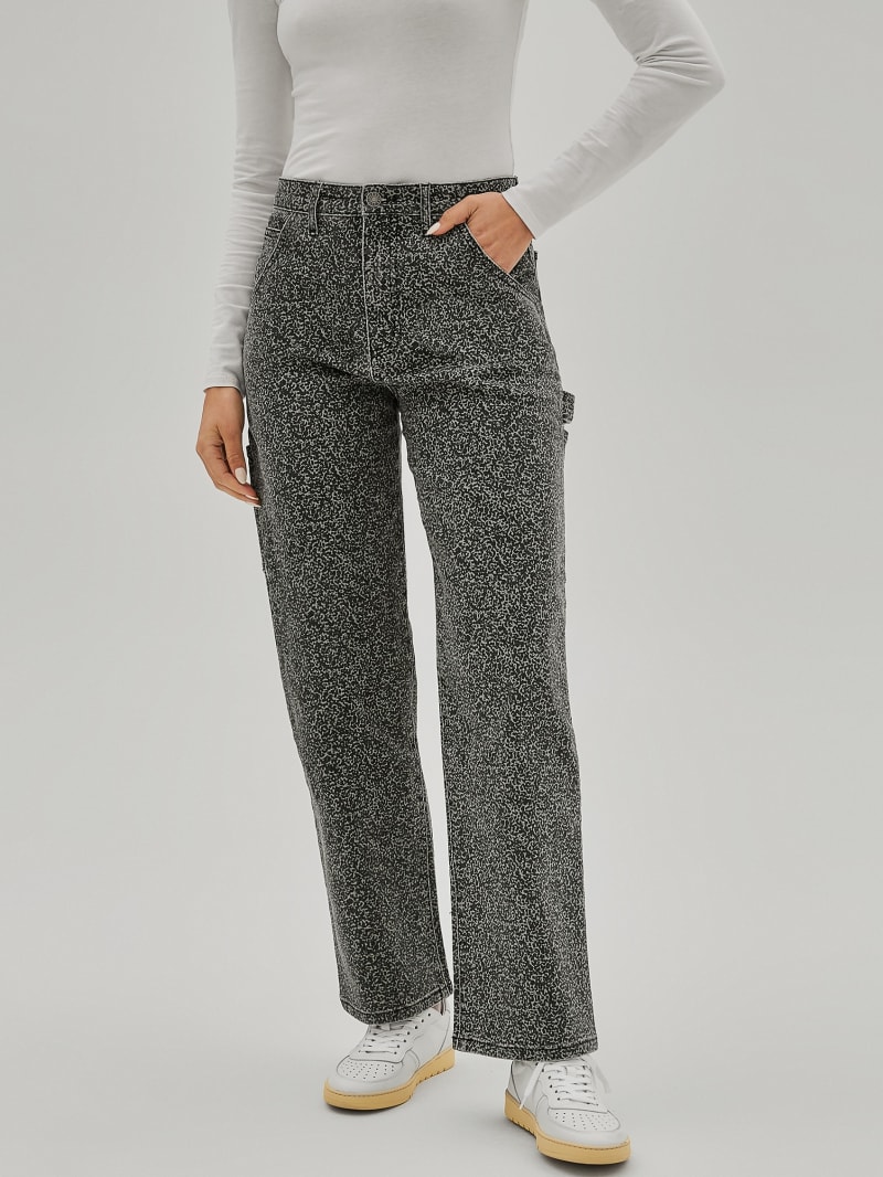 Guess GUESS Originals Composition Print Carpenter Jeans - Bamboo Stick Guess GUESS Originals Composition Print Carpenter Jeans - Bamboo Stick