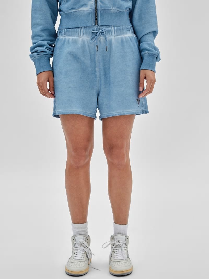 Guess GUESS Originals Logo Shorts - Faint Blue Multi Guess GUESS Originals Logo Shorts - Faint Blue Multi