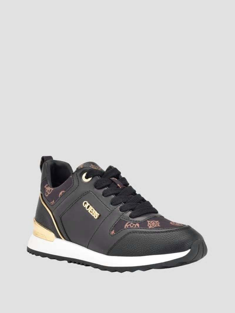 Guess Kadlin Logo Sneakers - Black 001 Guess Kadlin Logo Sneakers - Black 001