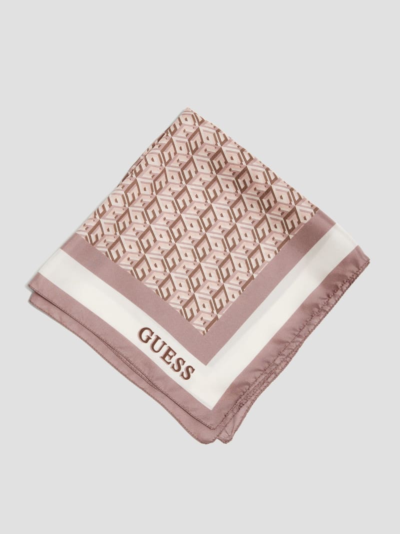 Guess G Cube Silk Scarf - Primrose Guess G Cube Silk Scarf - Primrose