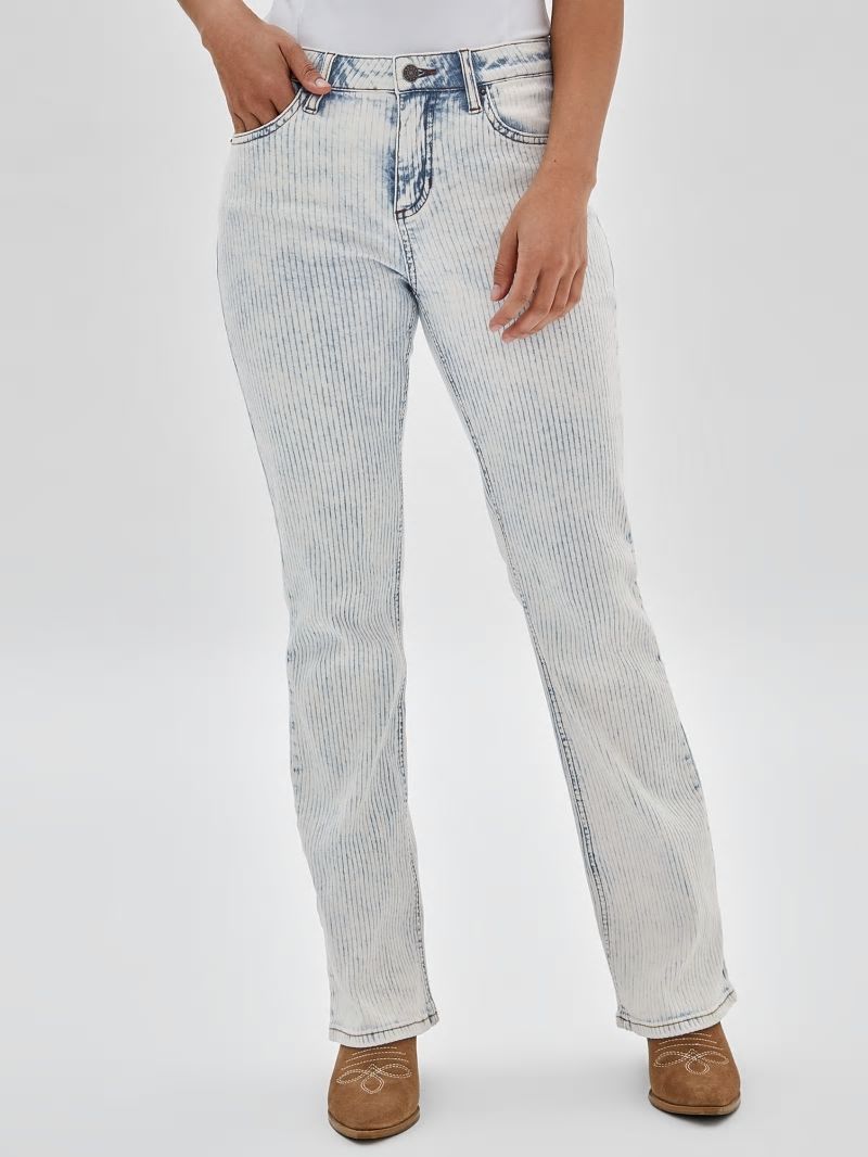 Guess GUESS Originals Kit Bootcut Jeans - Light Snow Wash Guess GUESS Originals Kit Bootcut Jeans - Light Snow Wash