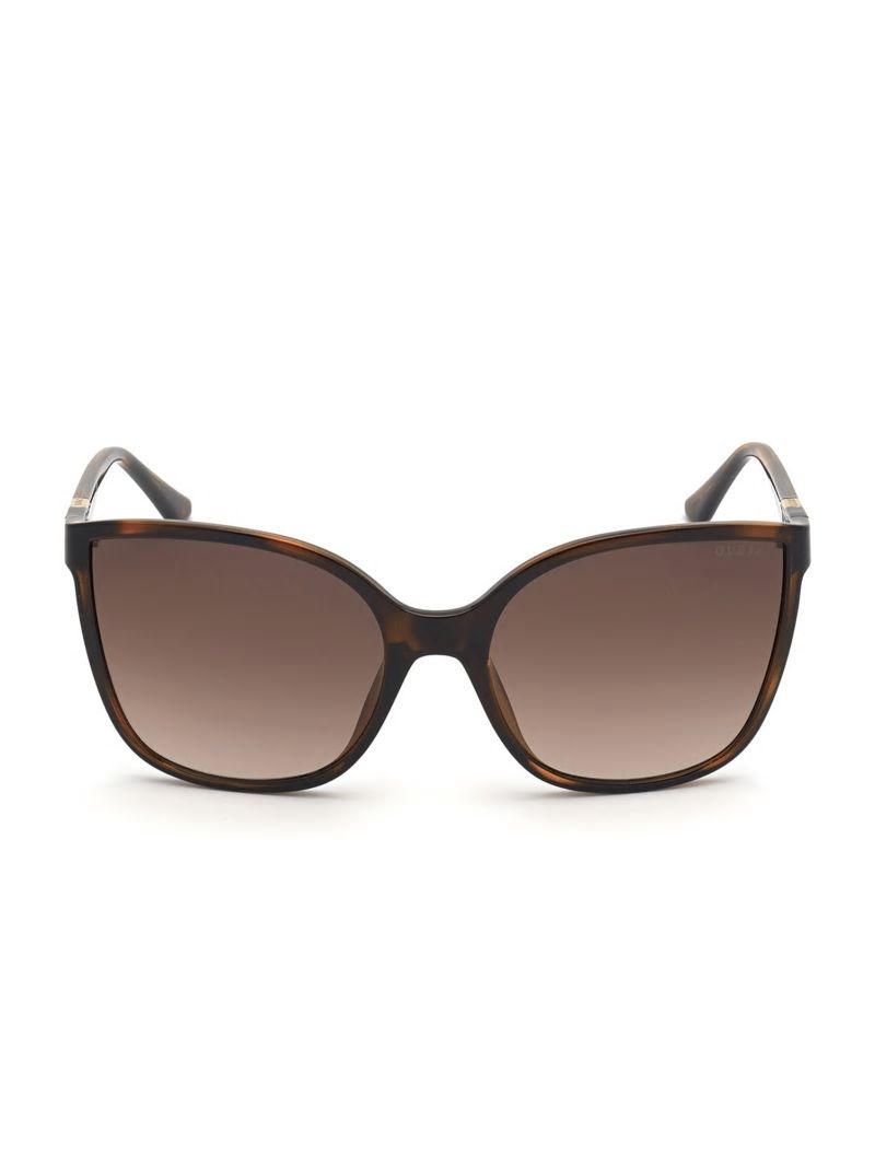 Guess Oversized Cat-Eye Sunglasses - Dark Havana/Gradient Brn Guess Oversized Cat-Eye Sunglasses - Dark Havana/Gradient Brn