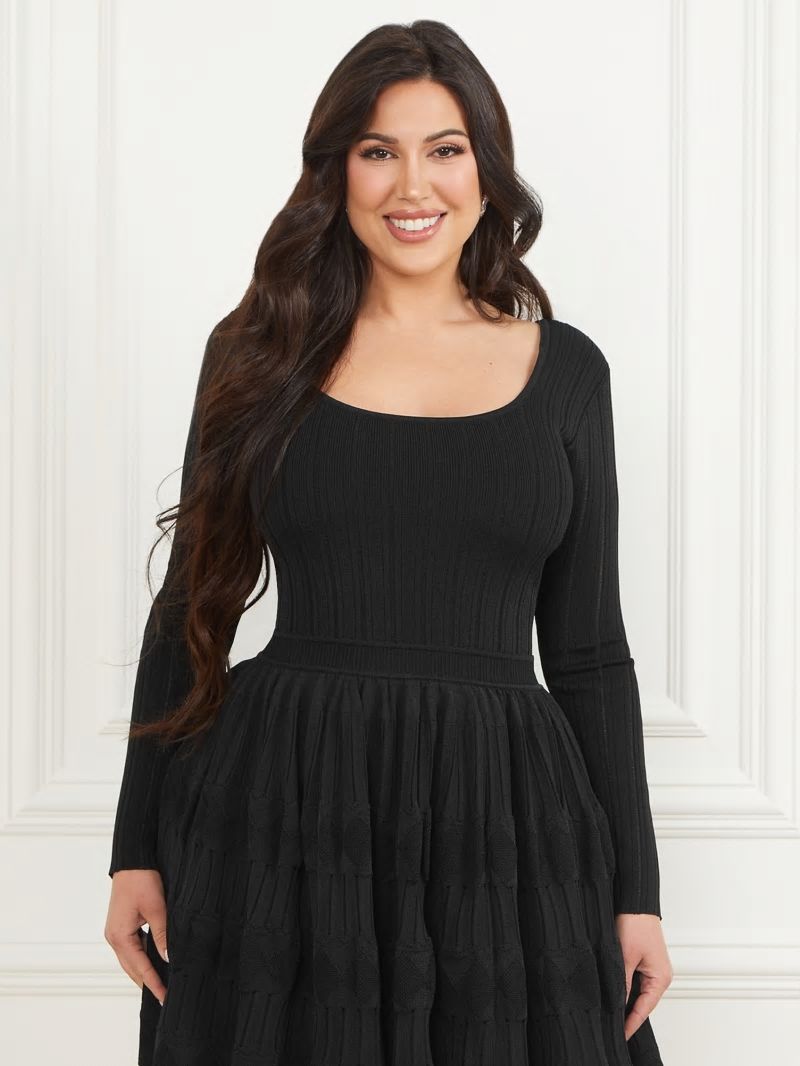 Guess Tempo Sweater Dress - Black Guess Tempo Sweater Dress - Black