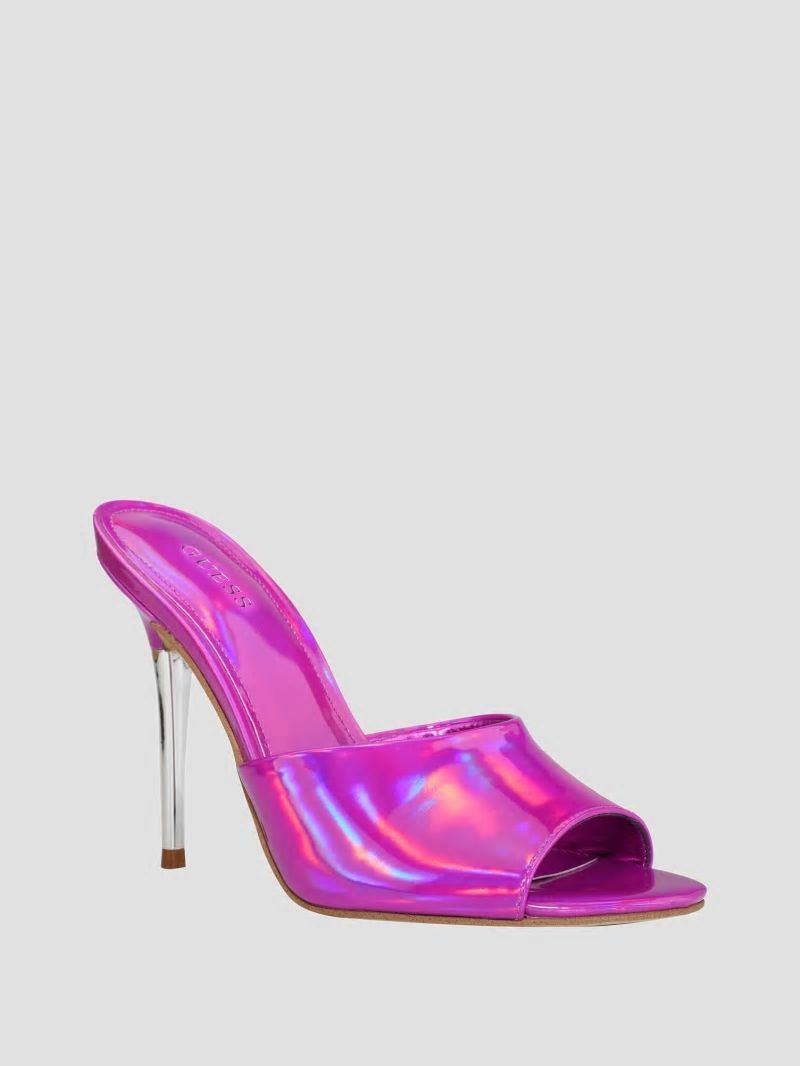 Guess Molle Metal Stiletto Heels - Pink Guess Molle Metal Stiletto Heels - Pink