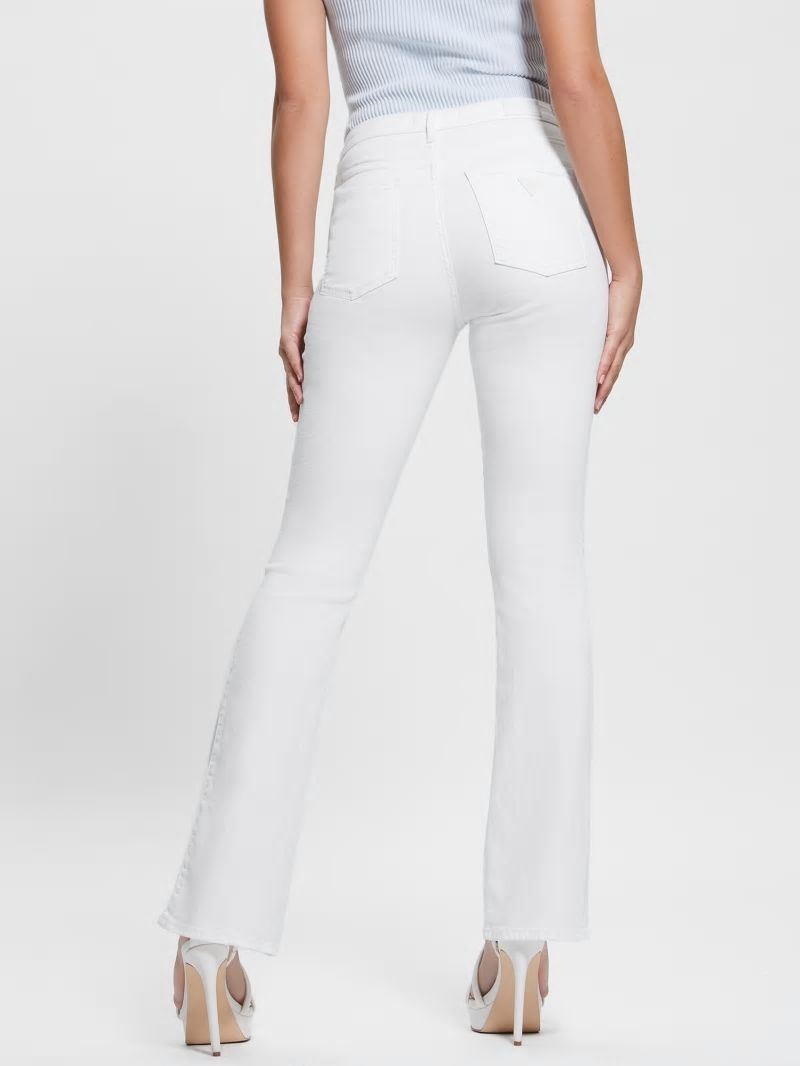 Guess Sexy Flared Jeans - Pure White Guess Sexy Flared Jeans - Pure White
