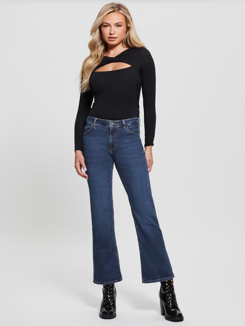 Guess Sexy Bootcut Mid-Rise Jeans - Element Wash Guess Sexy Bootcut Mid-Rise Jeans - Element Wash